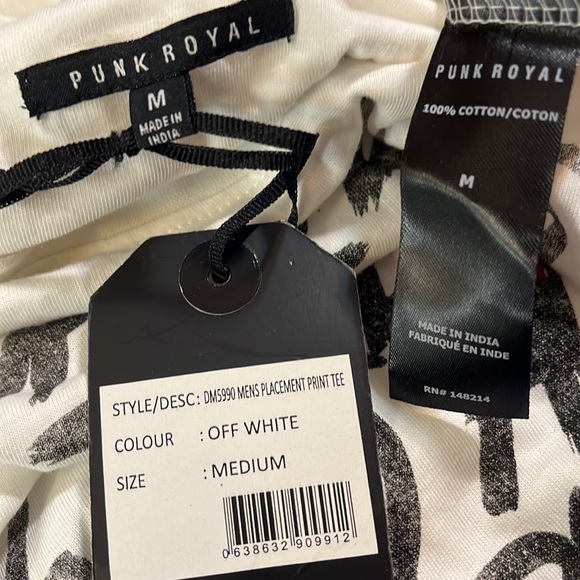 PUNK ROYAL off white tee - Picture 7 of 7